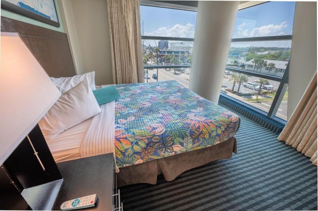 マートルビーチ 107 S Ocean Blvd, 0308 - Ocean Front Sleeps 6ヴィラ エクステリア 写真