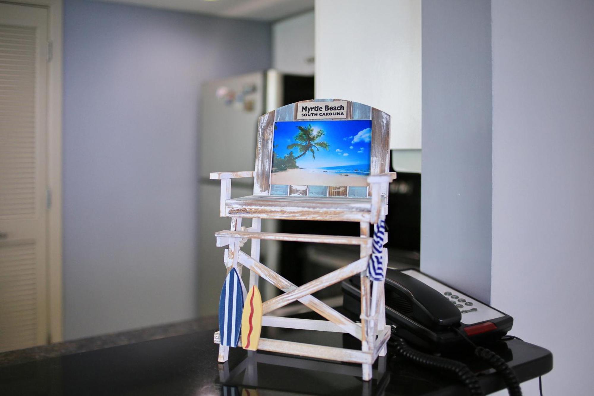 マートルビーチ 107 S Ocean Blvd, 0308 - Ocean Front Sleeps 6ヴィラ エクステリア 写真