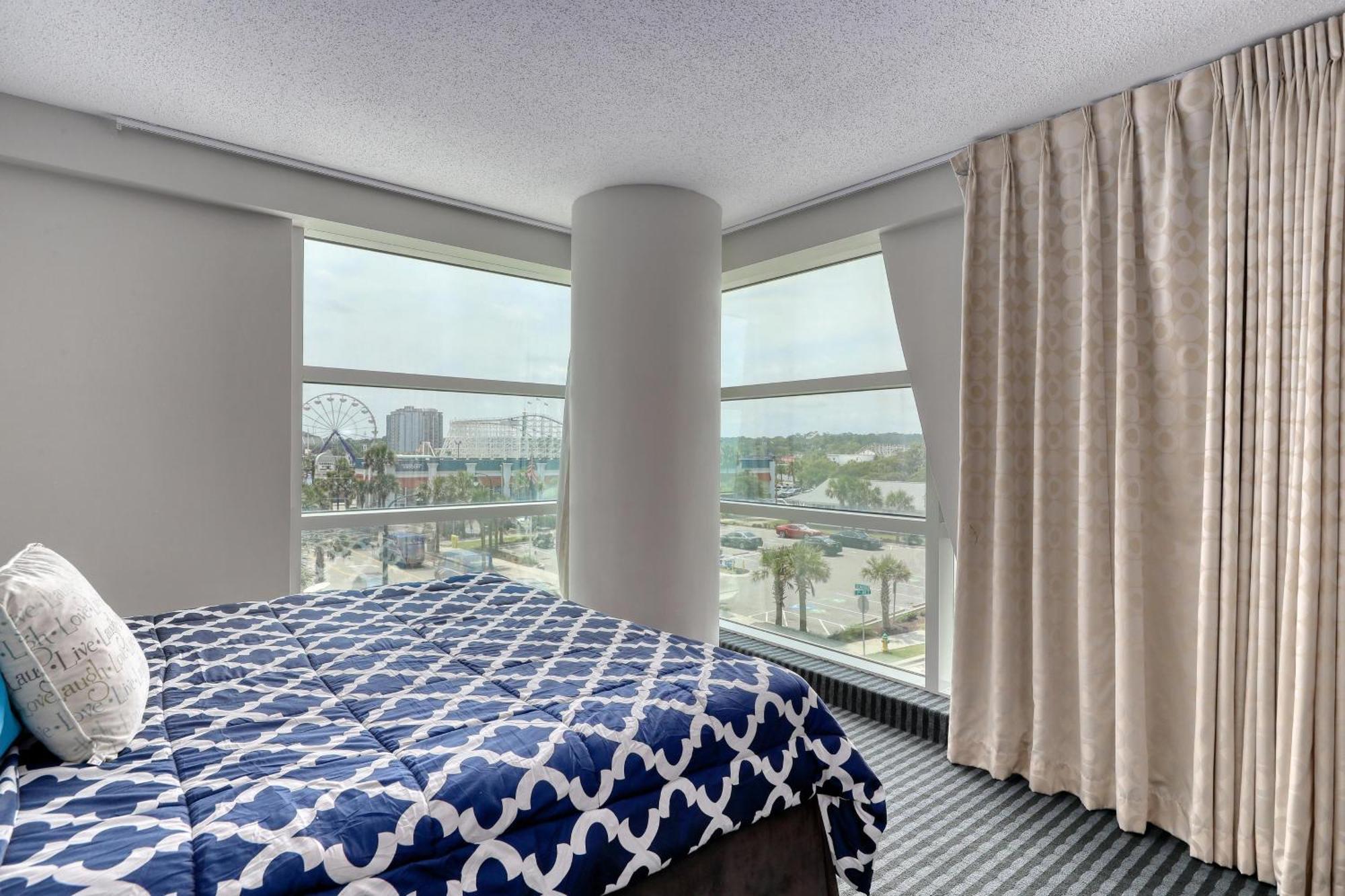 マートルビーチ 107 S Ocean Blvd, 0308 - Ocean Front Sleeps 6ヴィラ エクステリア 写真