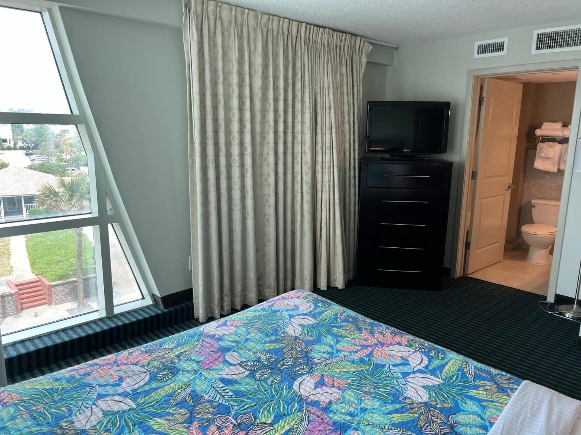 マートルビーチ 107 S Ocean Blvd, 0308 - Ocean Front Sleeps 6ヴィラ エクステリア 写真
